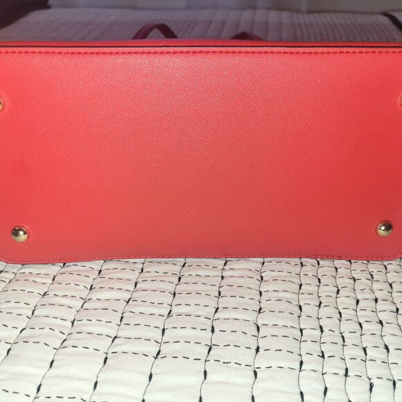 Kate Spade Cedar St Orange /Red Large Tote - Picture 2 of 4